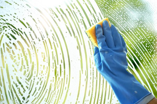 Carpet cleaners in Tooting working on a fresh residential carpet