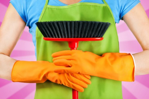 Commercial carpet cleaning for a business in Tooting