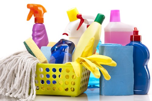 Deep cleaning of stained upholstery for pet odour removal