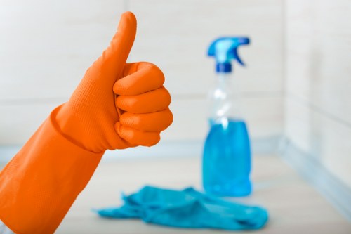 Clean residential windows on a Tooting street