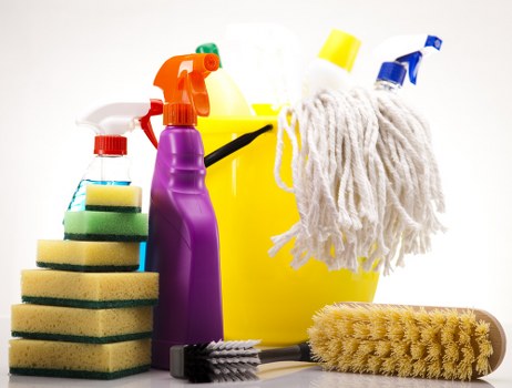 Window cleaning equipment used for upper-floor windows in Tooting